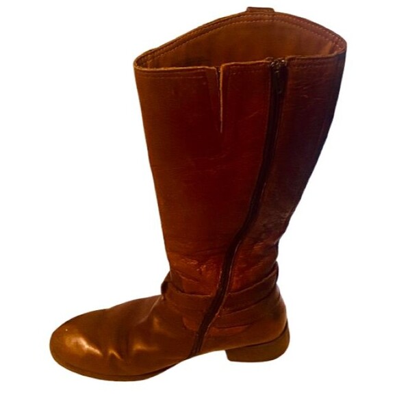 BOC Born Concept Boots Womens 6.5 M Katonah Tall Riding Brown Leather BC6819 - Picture 12 of 14